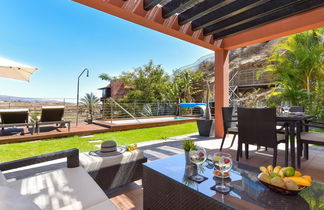 Photo 3 - Maison de 2 chambres à San Bartolomé de Tirajana avec piscine privée et vues à la mer