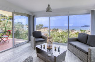 Foto 3 - Apartamento de 2 quartos em Six-Fours-les-Plages com terraço e vistas do mar