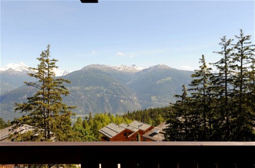 Foto 6 - Apartamento de 1 habitación en Crans-Montana con piscina y vistas a la montaña