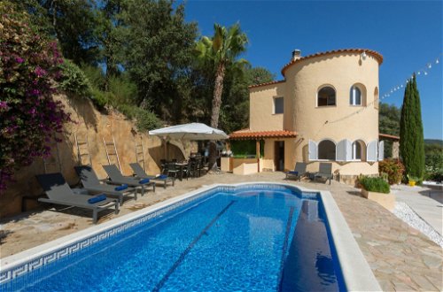 Foto 1 - Casa de 4 quartos em Santa Cristina d'Aro com piscina privada e vistas do mar