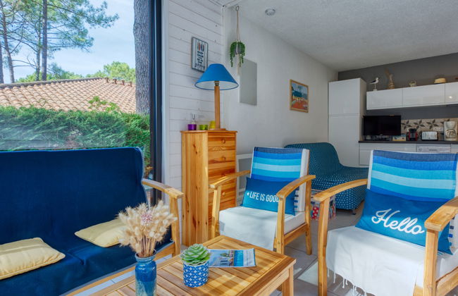 Casa de 2 quartos em Lacanau com terraço - Foto 6