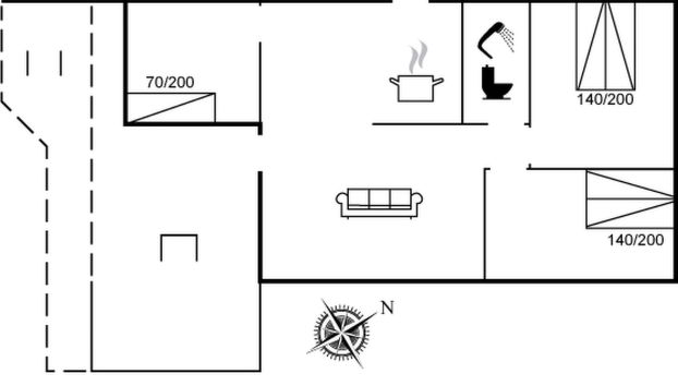 Haus mit 3 Schlafzimmern in Bjert mit terrasse - Foto 2