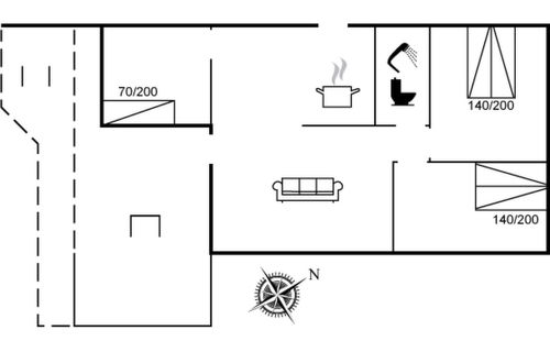 Photo 2 - Maison de 3 chambres à Bjert avec terrasse