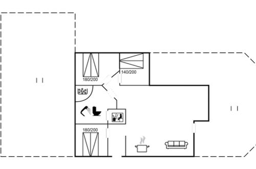 Foto 2 - Casa de 3 quartos em Rømø com terraço e sauna