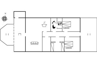 Foto 2 - Casa de 3 quartos em Hvide Sande com terraço e sauna