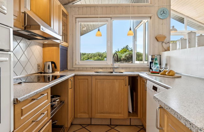 Casa de 4 quartos em Blokhus com piscina privada e terraço - Foto 23