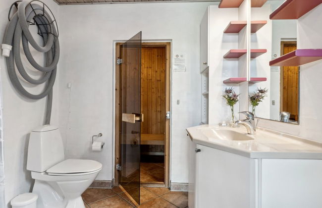 Casa de 4 quartos em Blokhus com piscina privada e terraço - Foto 26