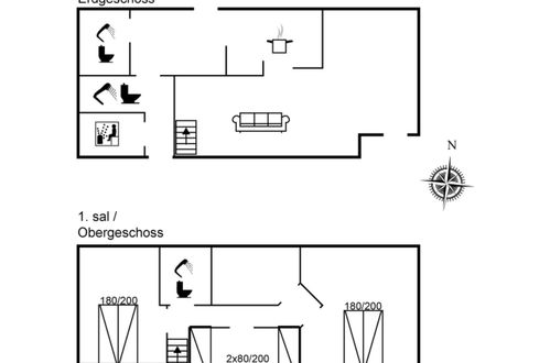 Foto 38 - Casa con 3 camere da letto a Rømø con terrazza e sauna