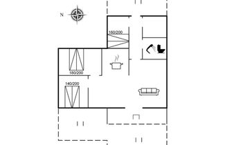 Foto 2 - Casa de 3 quartos em Rømø com terraço