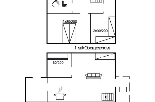 Foto 2 - Apartamento de 3 quartos em Rømø