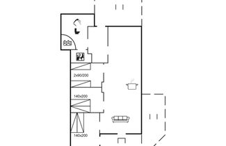 Foto 2 - Casa de 3 quartos em Rømø com terraço e sauna