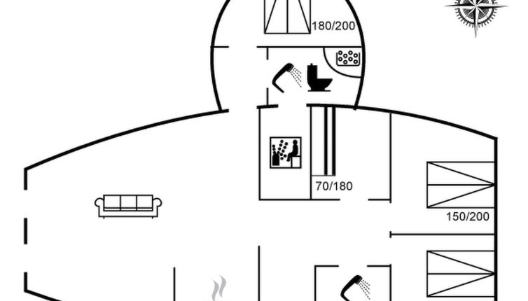 Foto 1 - Casa con 4 camere da letto a Rømø con terrazza e sauna