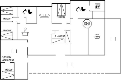 Foto 26 - Casa de 4 quartos em Væggerløse com piscina privada e terraço