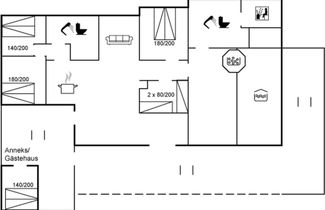 Foto 2 - Casa de 4 quartos em Væggerløse com piscina privada e terraço