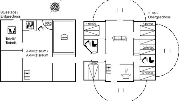 Haus mit 5 Schlafzimmern in Blokhus mit privater pool und terrasse - Foto 2