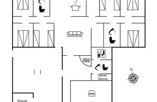 Foto 2 - Casa con 6 camere da letto a Ulfborg con piscina privata e terrazza