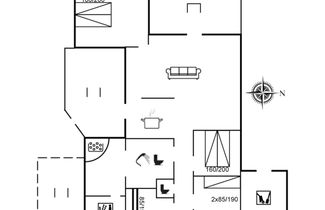 Foto 2 - Casa de 4 quartos em Hvide Sande com terraço e sauna