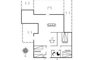 Foto 2 - Casa con 3 camere da letto a Vejers Strand con terrazza
