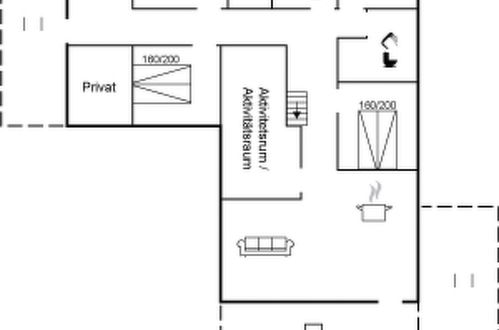 Foto 1 - Haus mit 4 Schlafzimmern in Vejers Strand mit terrasse und sauna