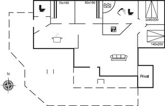 Foto 2 - Casa de 4 quartos em Blåvand com terraço e sauna
