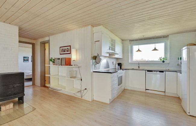 Casa con 4 camere da letto a Ringkøbing con piscina privata e terrazza - Foto 24