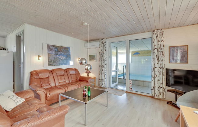 Casa con 4 camere da letto a Ringkøbing con piscina privata e terrazza - Foto 20