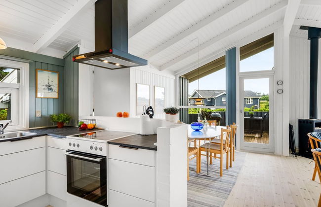 Casa de 3 quartos em Klitmøller com terraço e sauna - Foto 13