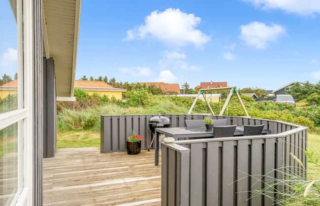 Casa de 3 quartos em Klitmøller com terraço e sauna - Foto 17