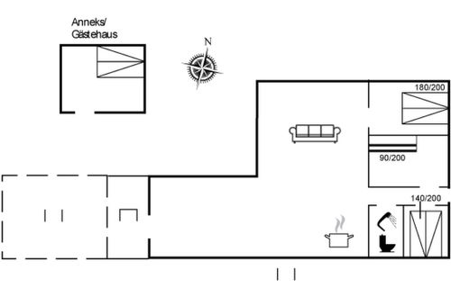 Foto 2 - Casa de 3 quartos em Sydals com terraço