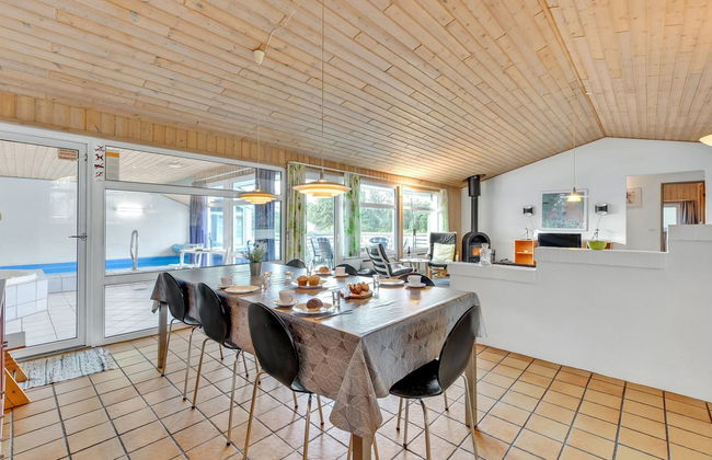 Haus mit 5 Schlafzimmern in Ringkøbing mit privater pool und terrasse - Foto 26
