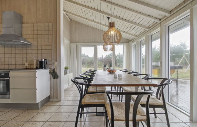 Casa con 5 camere da letto a Ringkøbing con piscina privata e terrazza - Foto 32