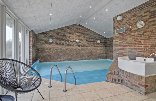Casa con 5 camere da letto a Ringkøbing con piscina privata e terrazza - Foto 34