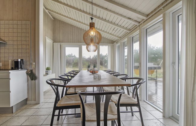 Casa con 5 camere da letto a Ringkøbing con piscina privata e terrazza - Foto 29