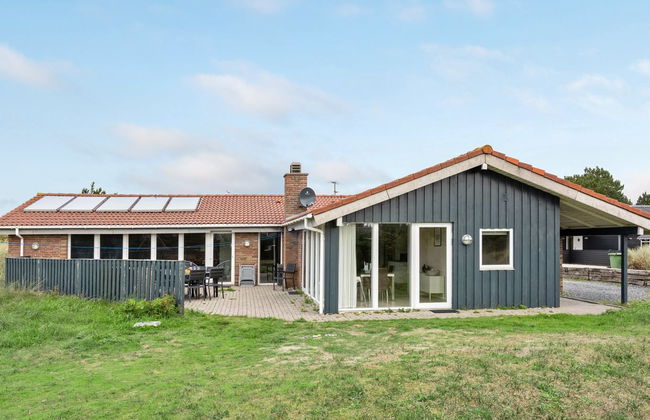 Casa con 5 camere da letto a Ringkøbing con piscina privata e terrazza - Foto 12