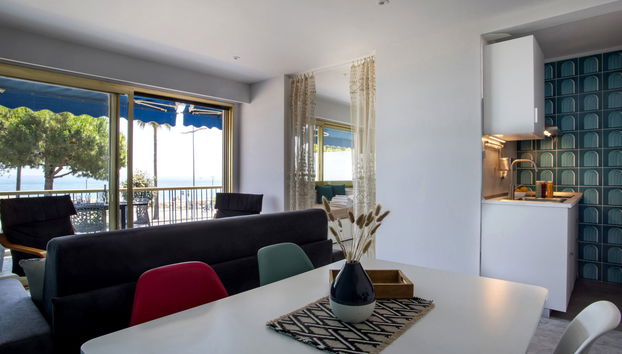 Appartement de 2 chambres à Cagnes-sur-Mer avec piscine et jardin - Photo 2