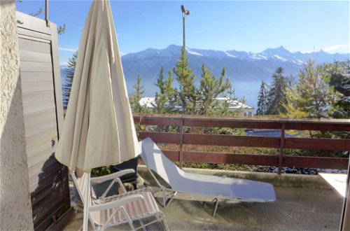 Foto 17 - Appartamento a Crans-Montana con piscina e vista sulle montagne
