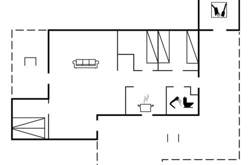 Foto 12 - Haus mit 3 Schlafzimmern in Vesterø Havn mit terrasse