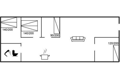 Foto 2 - Casa de 4 quartos em Klitmøller com terraço
