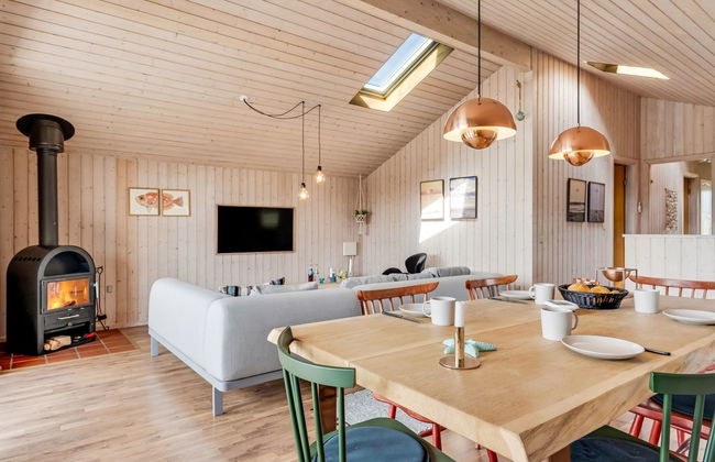 Casa con 3 camere da letto a Klitmøller con terrazza e sauna - Foto 10