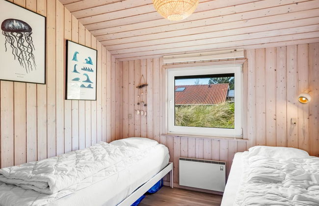 Casa con 3 camere da letto a Klitmøller con terrazza e sauna - Foto 14