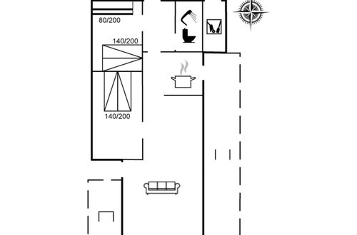 Photo 2 - 2 bedroom House in Martofte with terrace