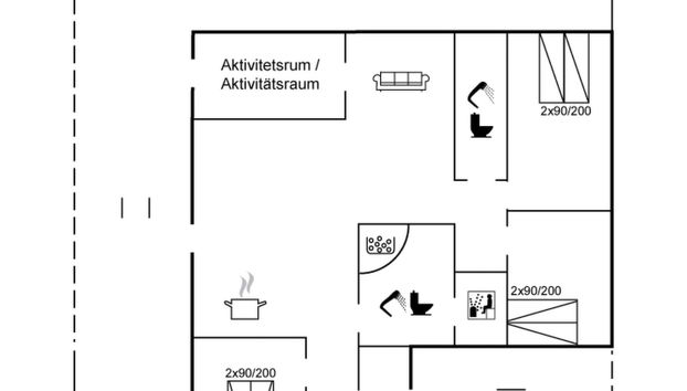 Maison de 3 chambres à Tarm avec terrasse et sauna - Photo 2