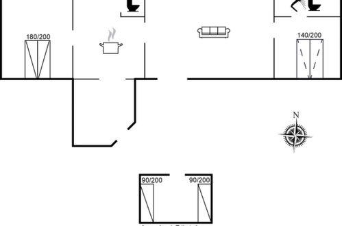 Foto 43 - Casa con 2 camere da letto a Frørup con terrazza