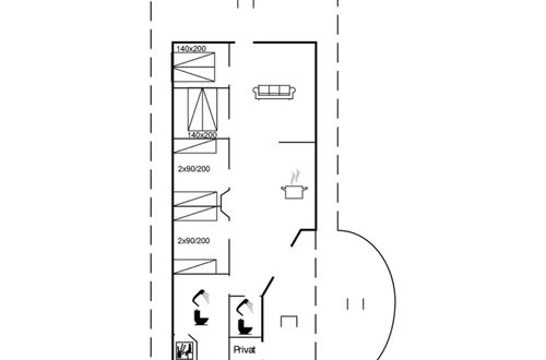 Photo 2 - Maison de 4 chambres à Toftlund avec terrasse et sauna
