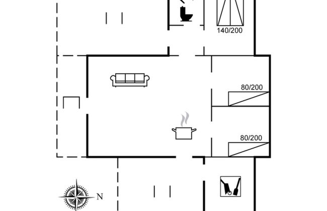 Casa de 3 quartos em Lønstrup com terraço - Foto 18