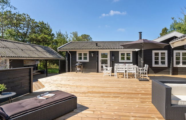 Casa de 3 quartos em Jerup com terraço - Foto 7