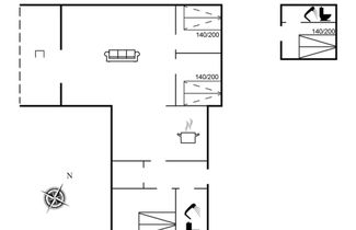 Photo 2 - 3 bedroom House in Jerup with terrace