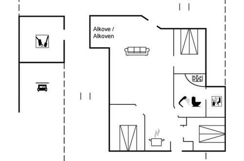 Photo 2 - Maison de 3 chambres à Toftlund avec terrasse et sauna