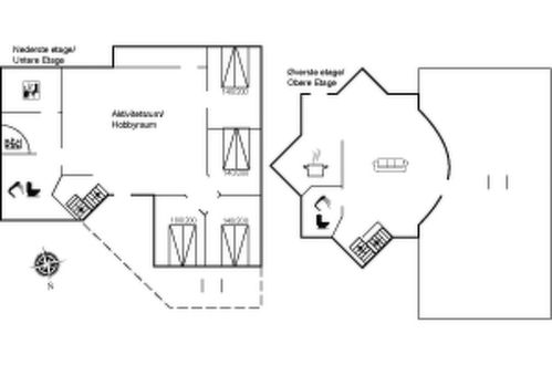 Foto 37 - Casa con 4 camere da letto a Toftum Bjerge con terrazza e sauna