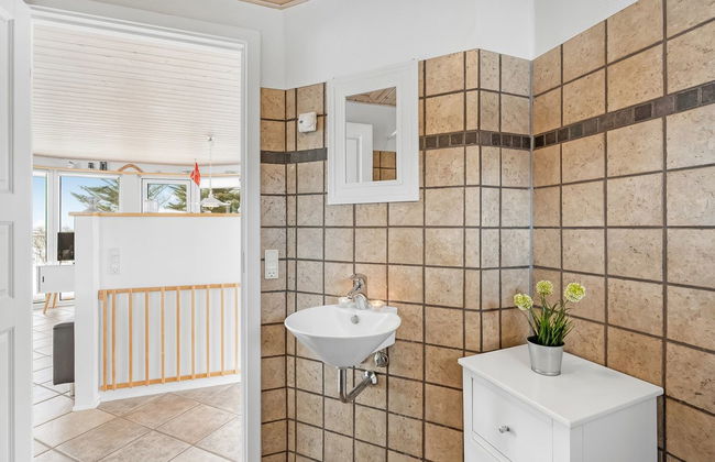 Casa de 4 quartos em Toftum Bjerge com terraço e sauna - Foto 24